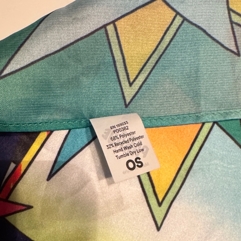 Colorful Parade Design Scarf - Picture 2 of 2